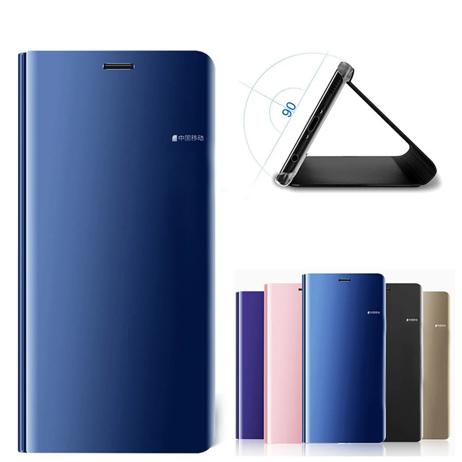Smart Clear View зеркало флип чехол для huawei Honor Примечание 10 9 P20 Lite Коврики 20X10 про вид 20 Nova