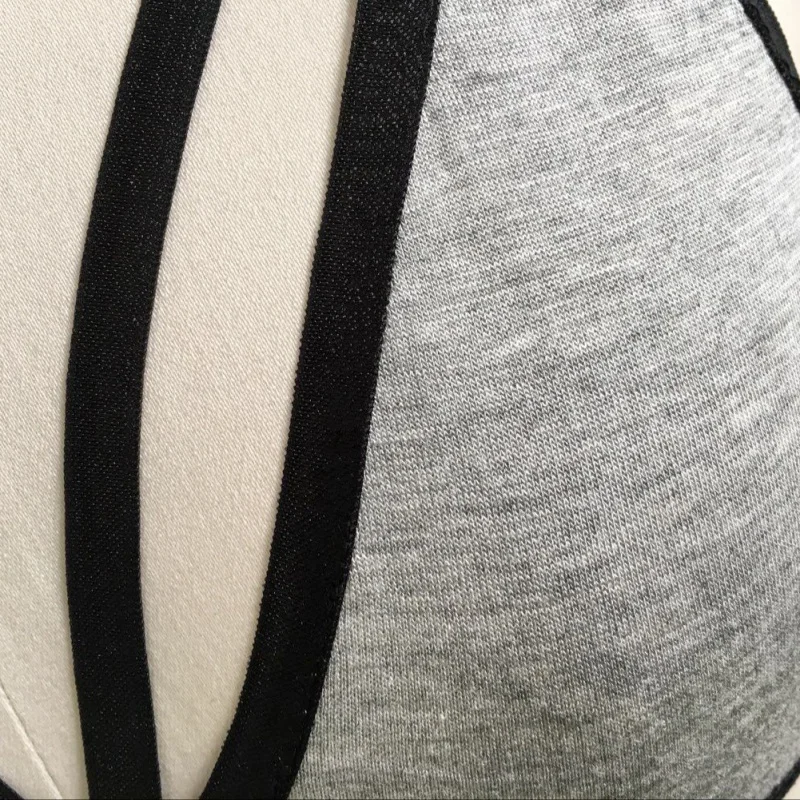 

Women Strappy Push Up Bra Shakeproof Fitness Bra Wireless Padded Brassiere Bras Ladies Casual Underwear Balck Y6