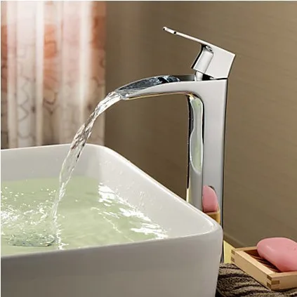 Распродажа 2016 настоящий смеситель для раковины в ванной комнате медный с одним