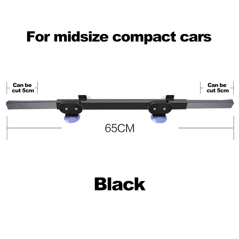 Black 65cm 46/65/70 см автомобильный Выдвижной регулируемый лобовое стекло внедорожник Грузовик блок солнцезащитный козырек крышка переднее/заднее окно фольгированная занавеска для моделей автомобилей - Цвет: Black 65cm