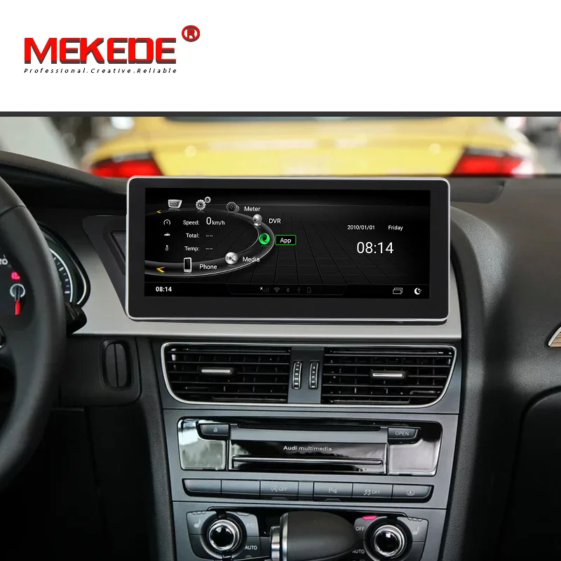 Автомобильный DVD плеер MEKEDE Android 7 1 с GPS для Audi A4L B8 A5 2009 2017 автомобильное радио