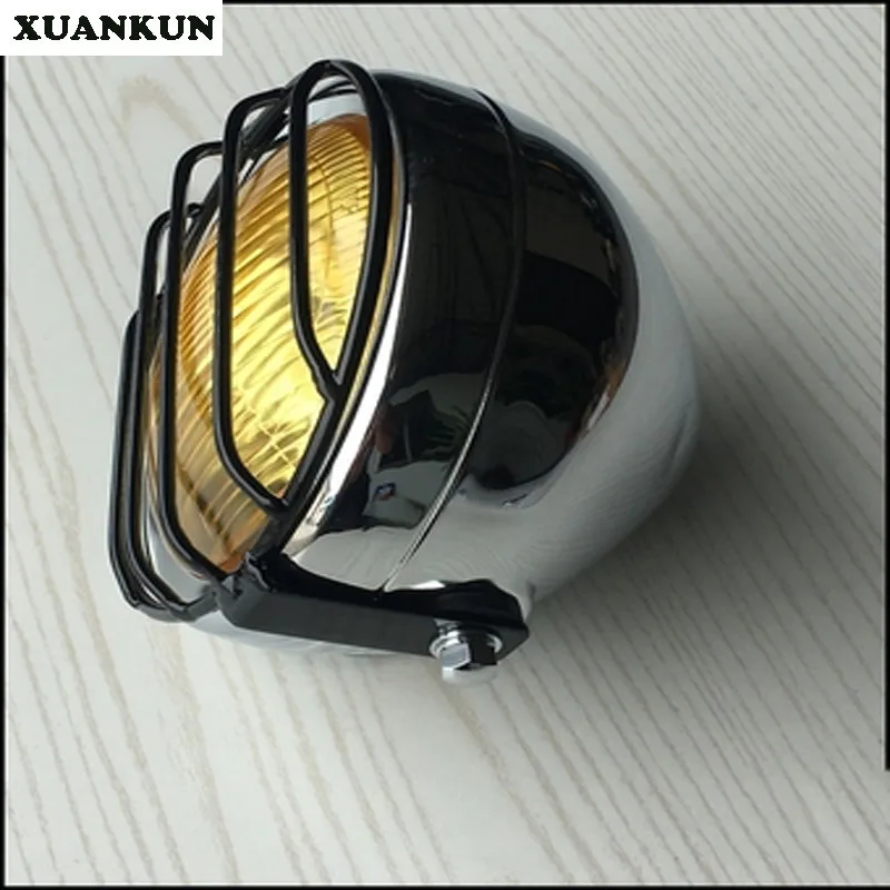 Винтажный мотоциклетный поплавок xuankun винтажный для кафе GN CG передняя фара с