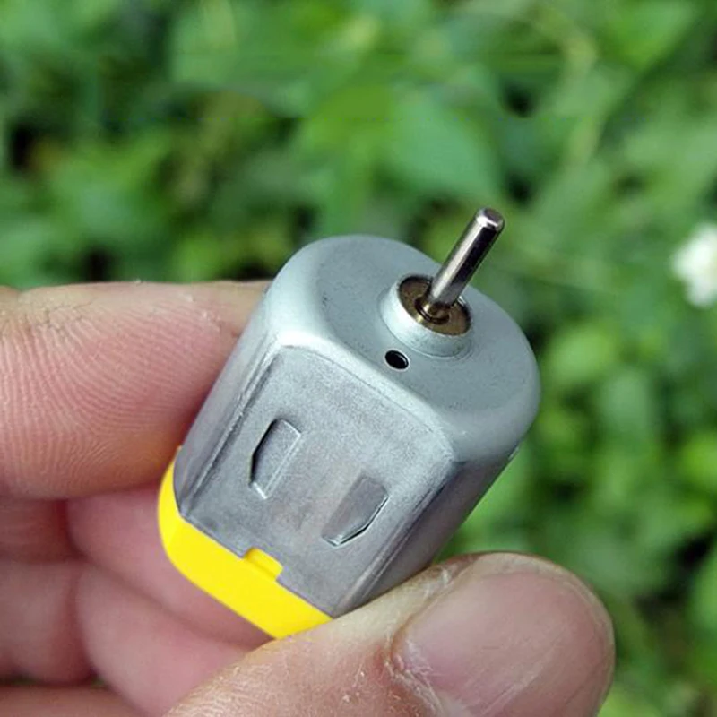 Стандартный мотор микро мини 130 двигатель постоянного тока 6V 12V 13300 об/мин
