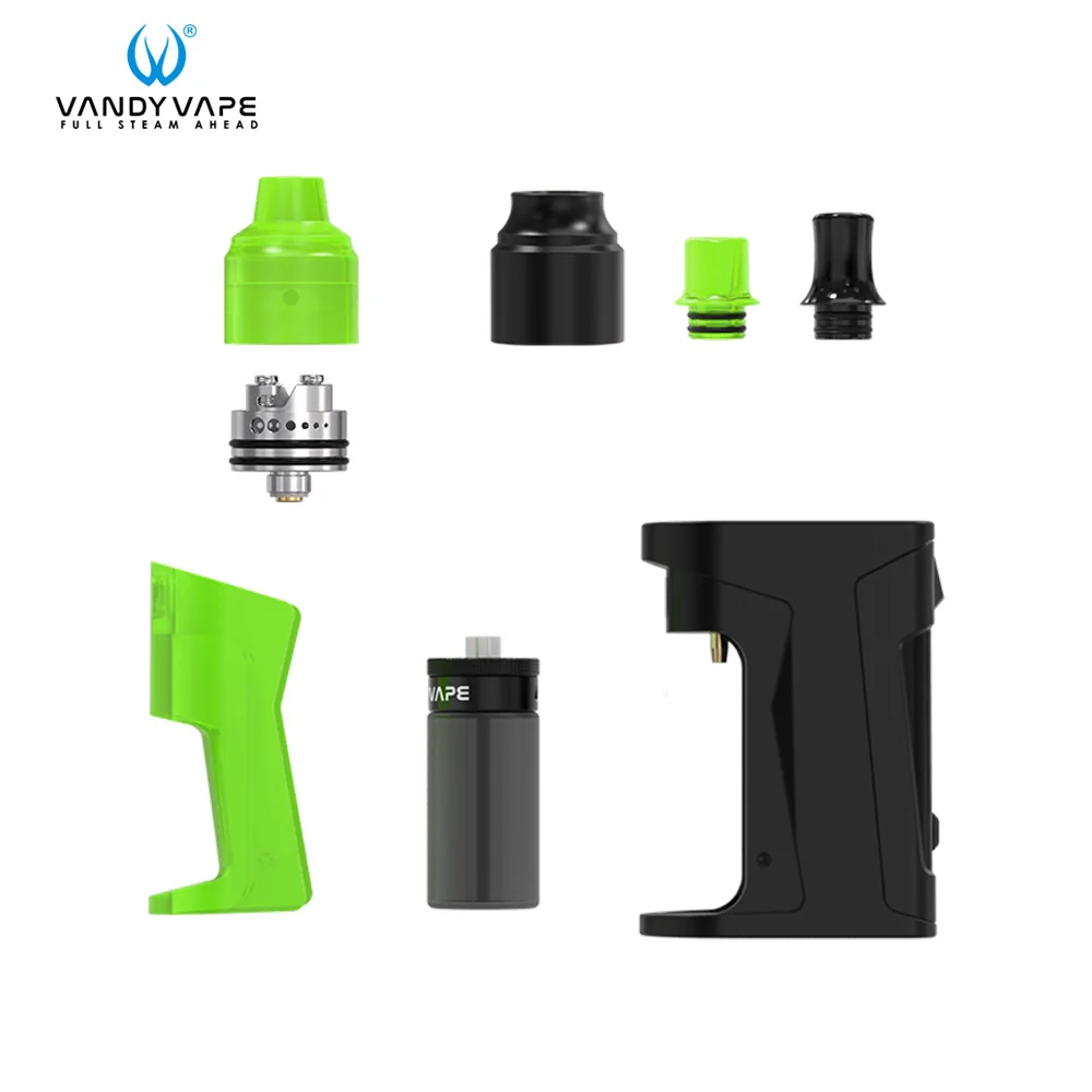 Оригинальный vandy Vape простой EX комплект с коробкой Mod RDA распылитель 4 мл блок