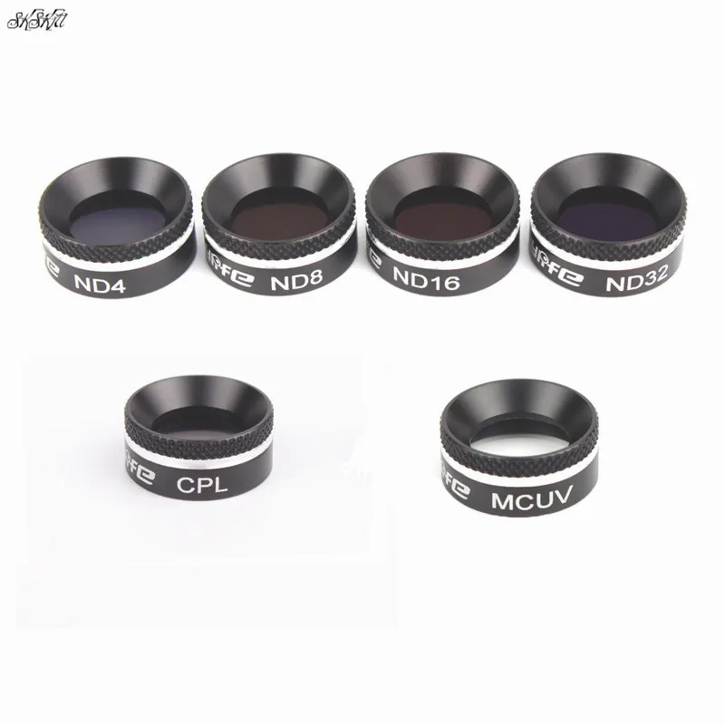 

Воздушный фильтр для объектива Mavic MC UV ND ND4 ND8 ND16 ND32 CPL фильтр с защитой от солнца бленда эффект нейтральной плотности для dji Mavic Air Drone