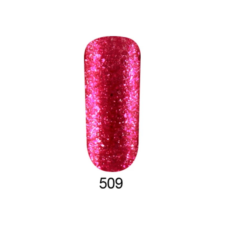 509 KADITION гель лак для ногтей Блестящий Платиновый лак для ногтей поли гель лак УФ цвета верхняя основа пальто праймер для набора гибридных лаков - Цвет: 509