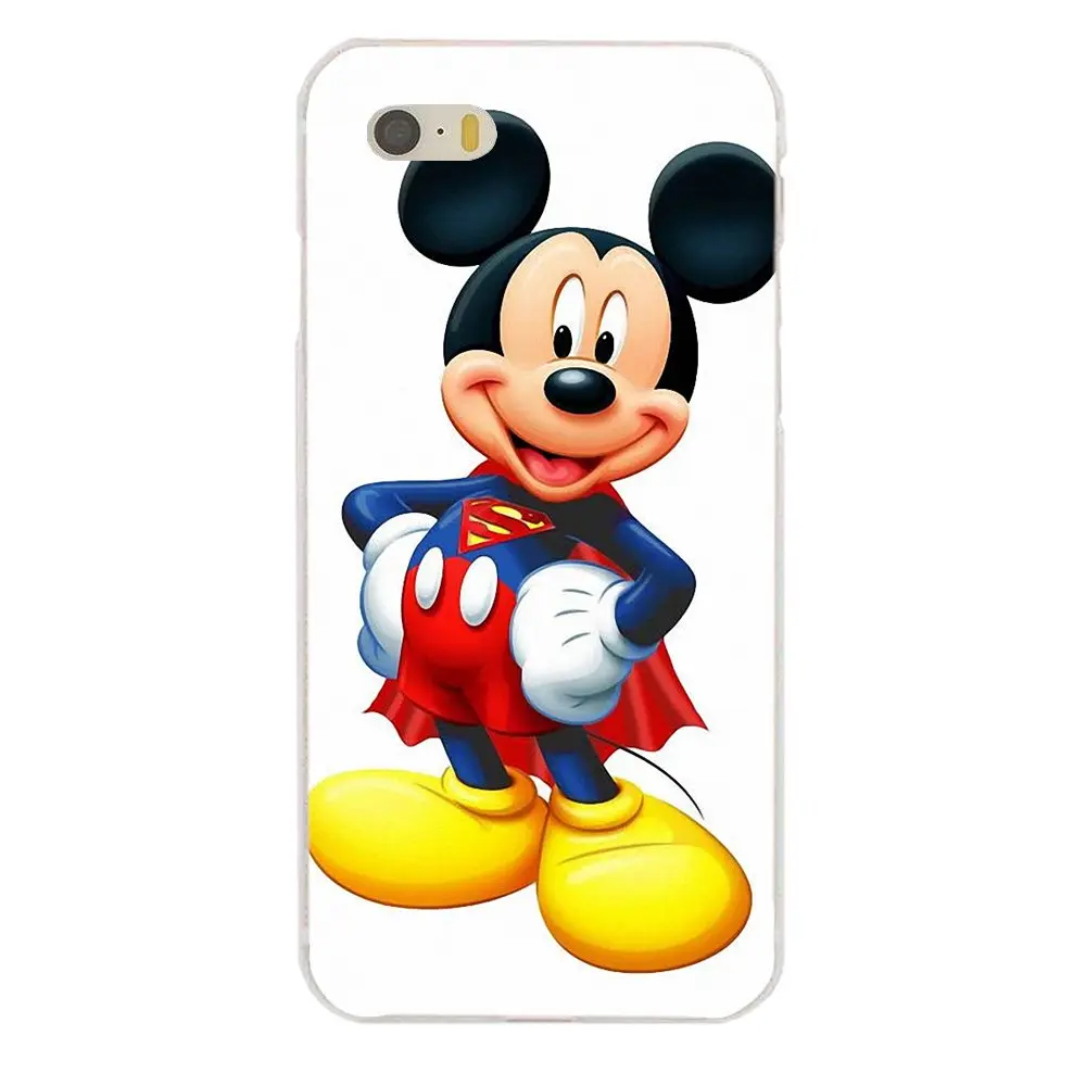 В продаже для Huawei Mate 7 8 9 10 P7 P8 P9 P10 P20 Lite Plus Pro GR5 P Smart 2017 Bad Mick Mouse On Wood