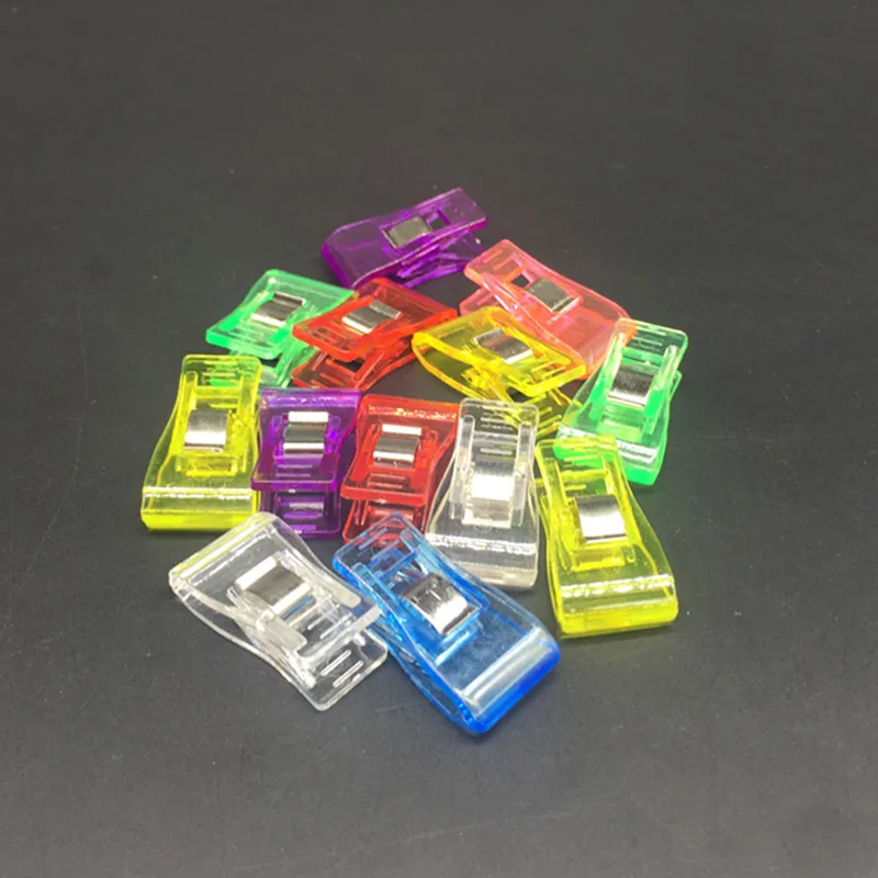 10 шт. пластиковые клипсы из ПВХ для лоскутного шитья поделок сделай сам клипса