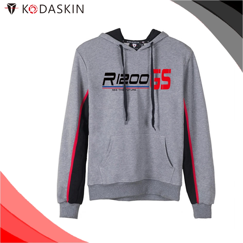

KODASKIN Men Cotton Round Neck Casual Printing Sweater Sweatershirt Hoodies for R1200GS r1200gs