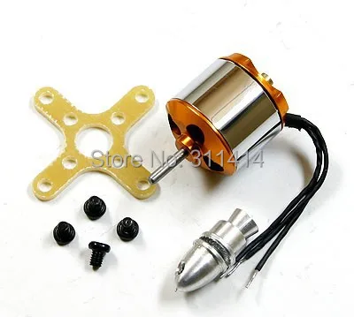 2 шт./лот XXD A 1510 A1510 2200KV бесщеточный Outrunner двигатель для мини RC самолета KK