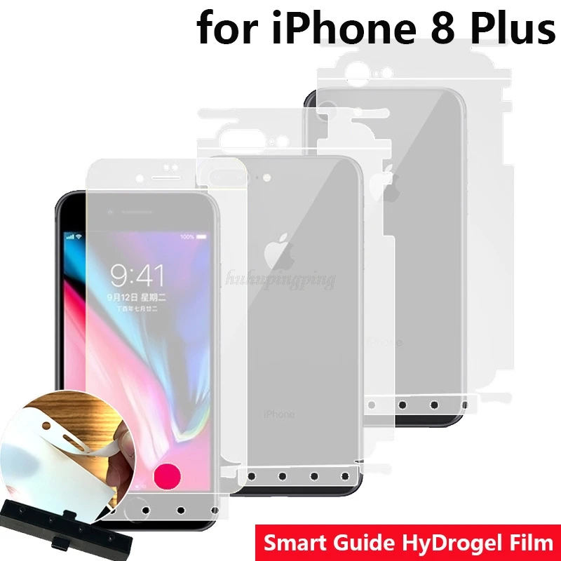 Новая мягкая 4D полная защита тела Смарт помощь Гидрогелевая пленка для iPhone 8 Plus 5