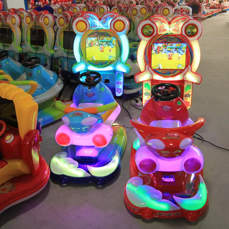 Coin operated children ride electric swing happy yacht games equipment simulator kids amusement arcade game boat machines