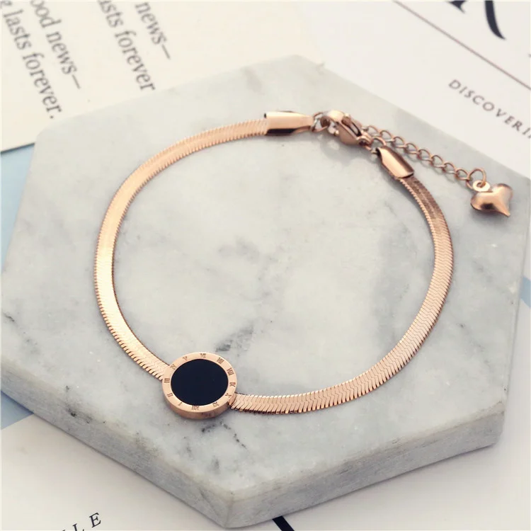 Женский браслет с цепочкой из нержавеющей стали|bracelets for|charm braceletcharm bracelets for women |