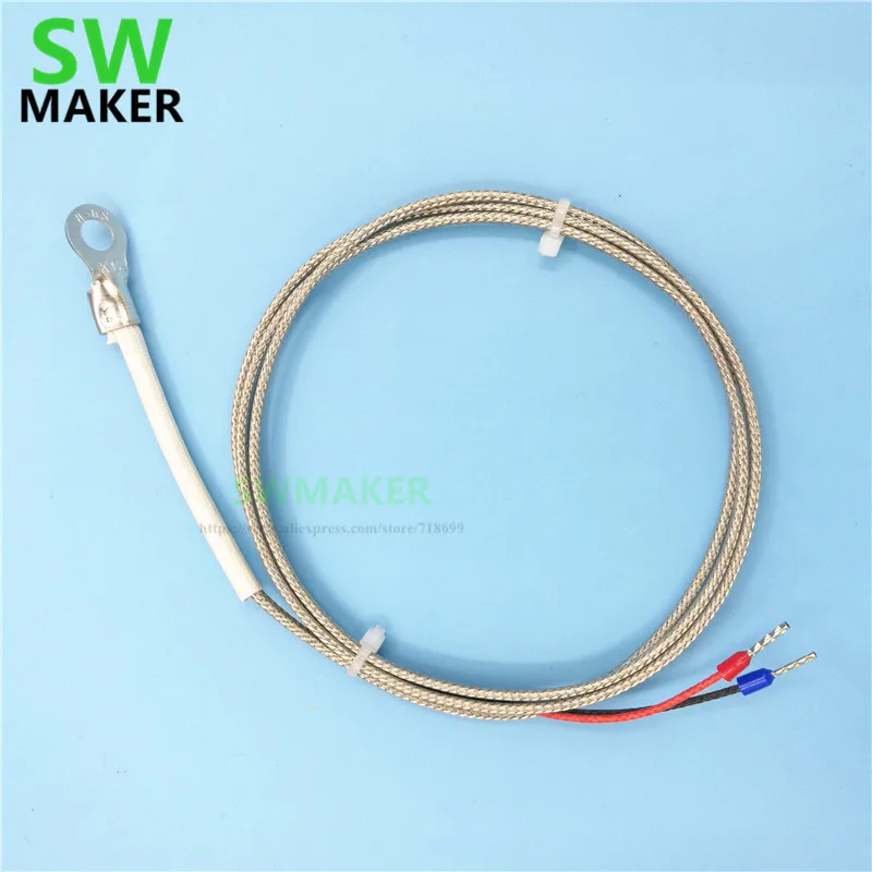 

Wanhao 3D printer thermocouple K type for D4 D4X /D4S Duplicator 3D printer spare parts K type thermocouple temperature sensor