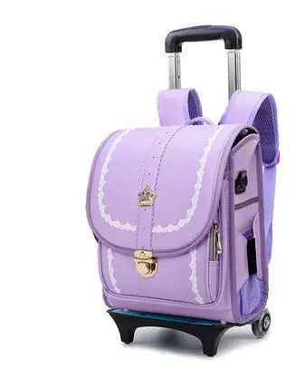Японский Школьный ранец для детей ортопедический рюкзак на колесах
