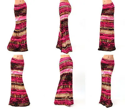 2017 сексуальные женщины Лето в стиле бохо Длинные Макси Вечерние пляжные талии