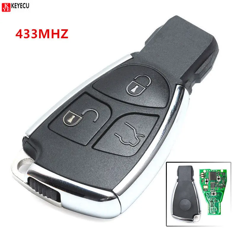 Новый запасной смарт-модуль Keyecu с тремя кнопками 315/433 МГц чип NEC для Mercedes-Benz 2000 2001