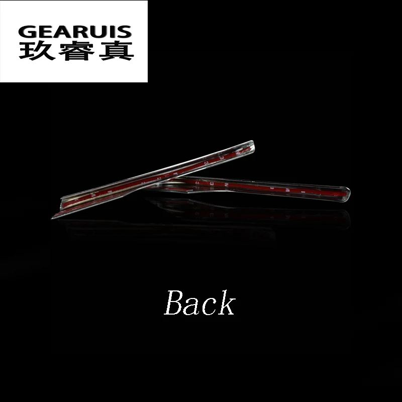 Автомобильный Стайлинг передняя и задняя противотуманная фара декоративная