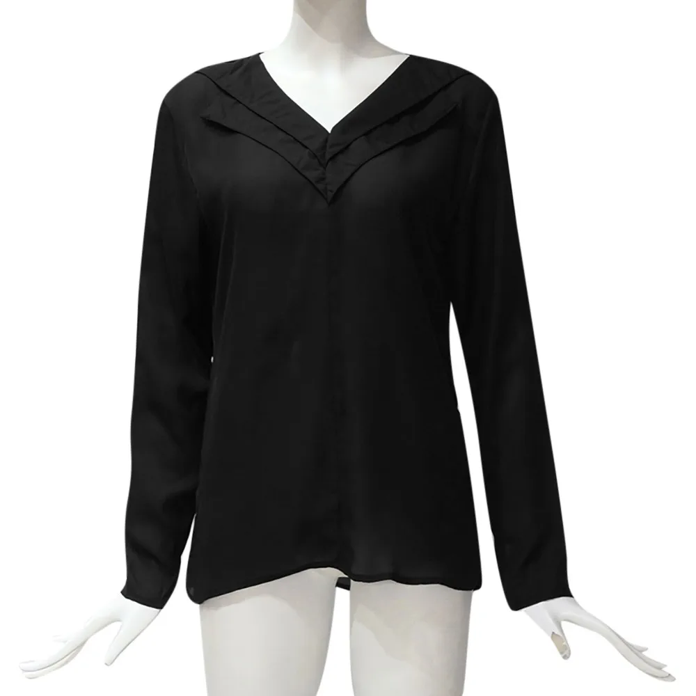 MISSOMO 5xl, женские рубашки с длинным рукавом, одежда для девочек, женские топы, шифоновая футболка, Офисная женская простая футболка с рулонным рукавом, женская футболка