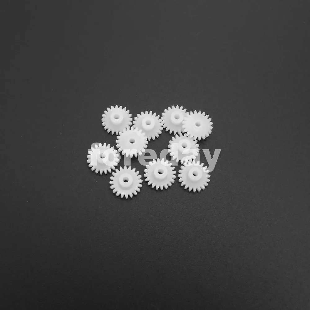 Пластиковая зубчатая шестерня 20 шт X 0 5 м т 2 а 1 95 мм зубьев Модуль T = Диафрагма: