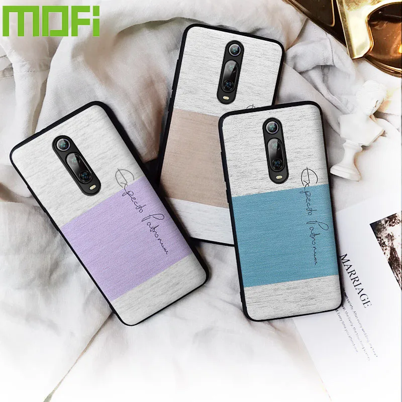 Чехол для Xiaomi Redmi K20 Pro хлопковая тканевая задняя крышка оригинальный защитный