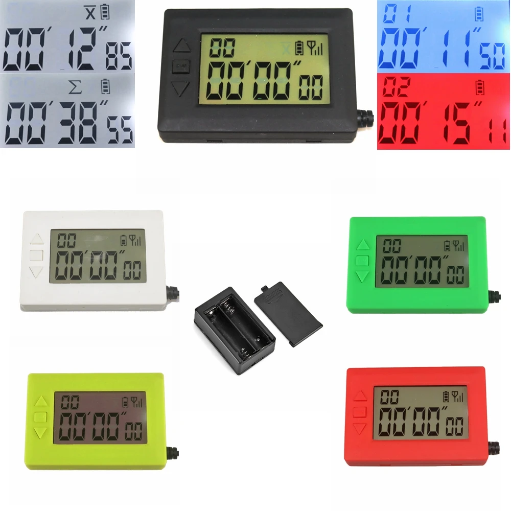 

CE Approved V3 Lap Timer 10" Interval Recorder Set of Receiver Infrared Ultrared+Transmitter for Motorcycle Karting Racing Track
