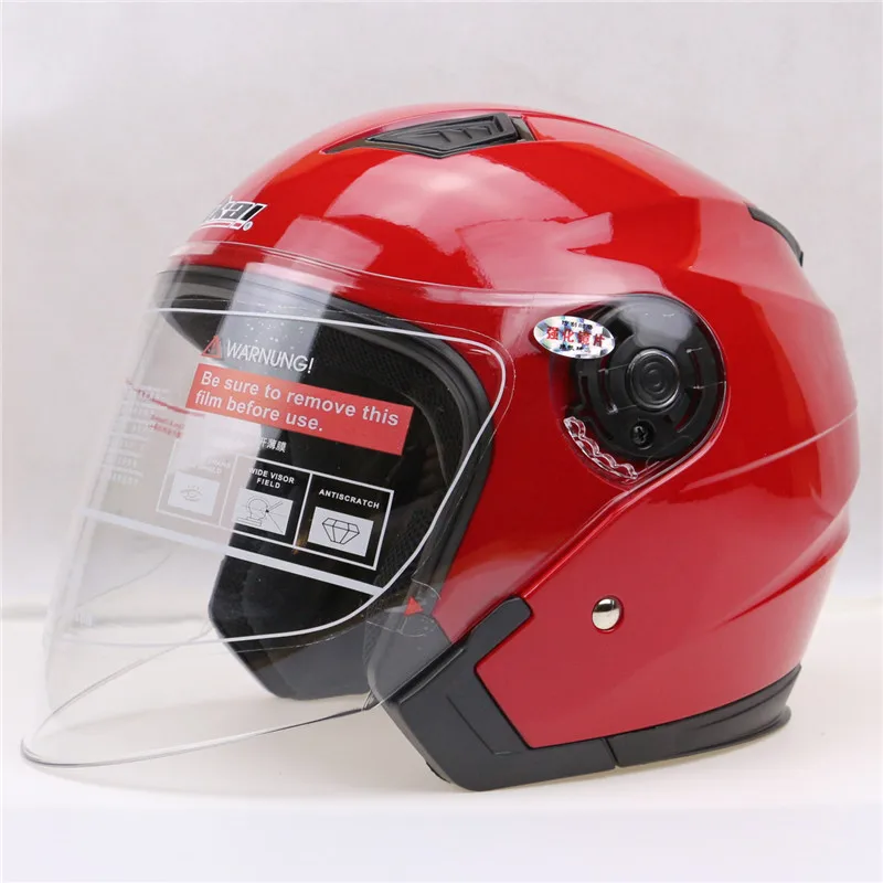 Половина шлем можно разобрать экономической применимо Новый 3/4 мотоциклетный