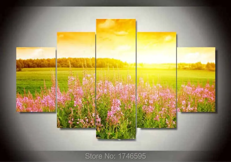 Домашний декор печать Настенная картина для гостиной Декор солнечный свет