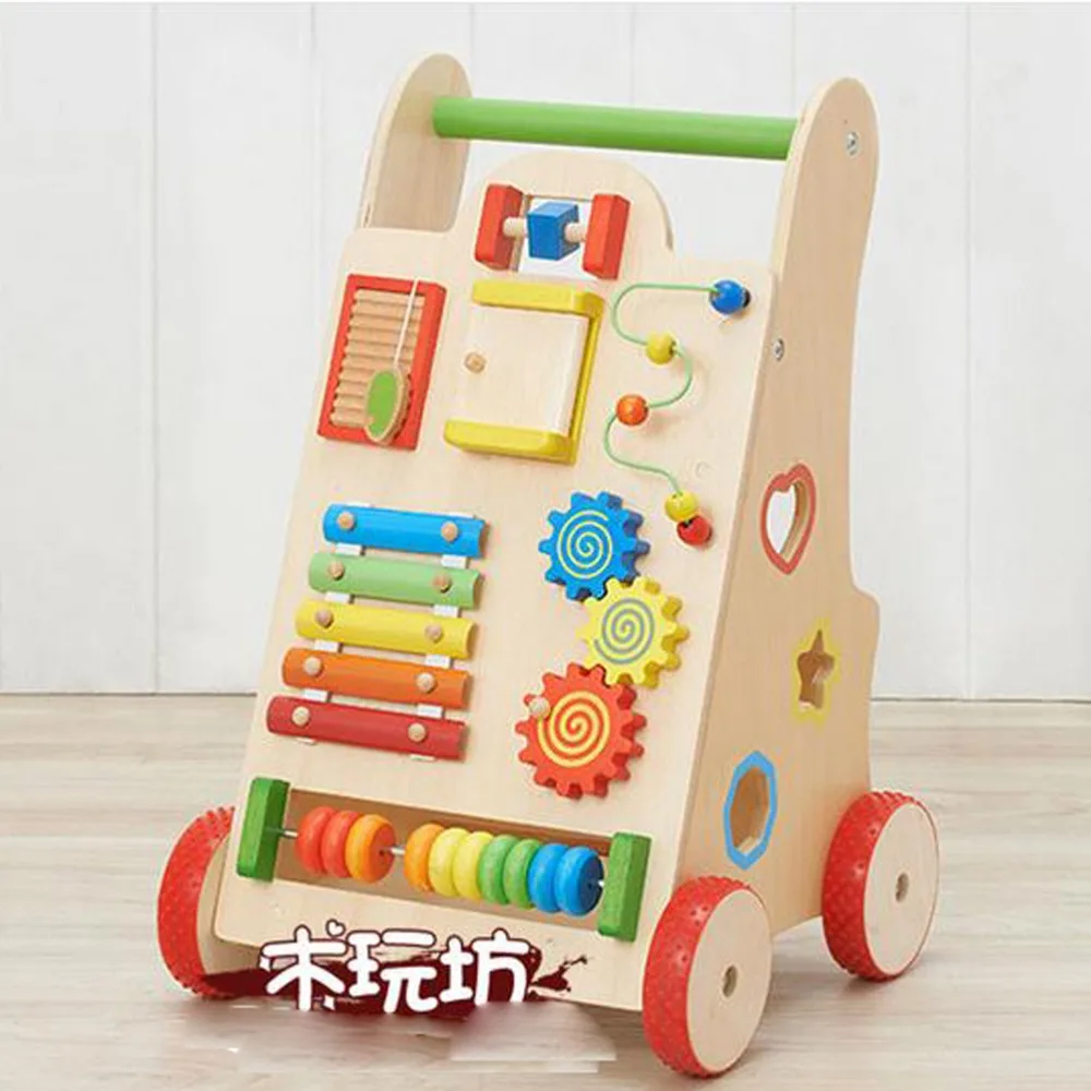 Многофункциональные ходунки деревянные детские коляски для помощи детям