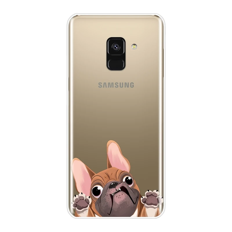 Чехол для Samsung Galaxy A3 A5 A7 2016 2017 силиконовый мягкий чехол накладка 2018 A6 A8 Plus
