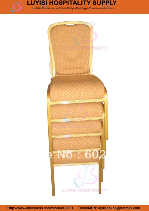 Комфортное сиденье для банкета LUYSI3100 из алюминия с водопадом|banquet chair|banquet stack