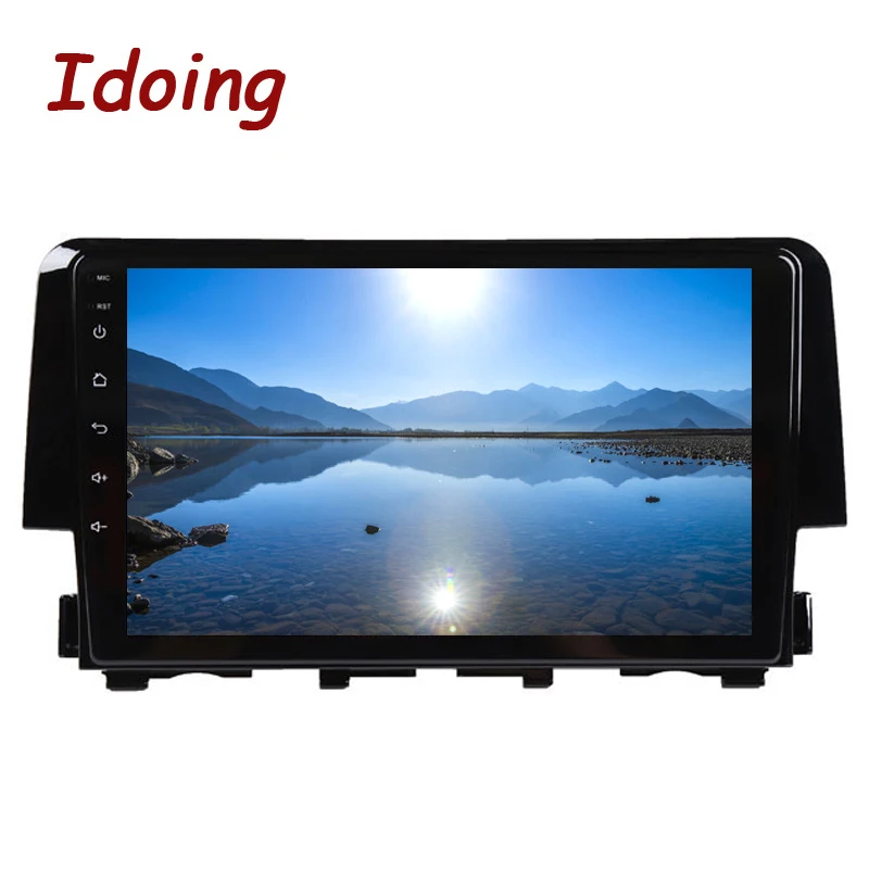 Idoing " 1Din Автомобильный Android 8,0 Радио мультимедийный плеер для Honda Civic 4G+ 64G Восьмиядерный gps навигация и ГЛОНАСС Wifi