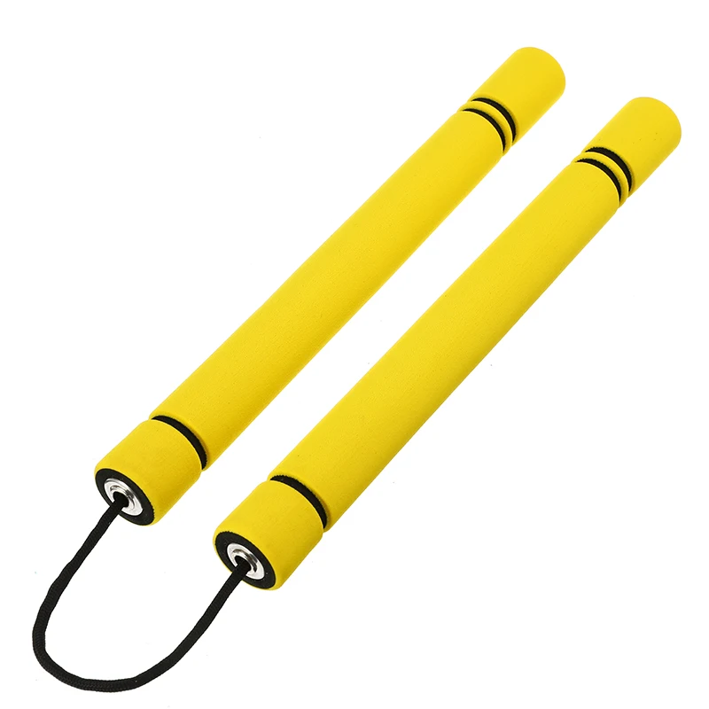 Боевое искусство тхэквондо Nunchakus Safty Nunchucks губка двойной косточки пена палка цепь