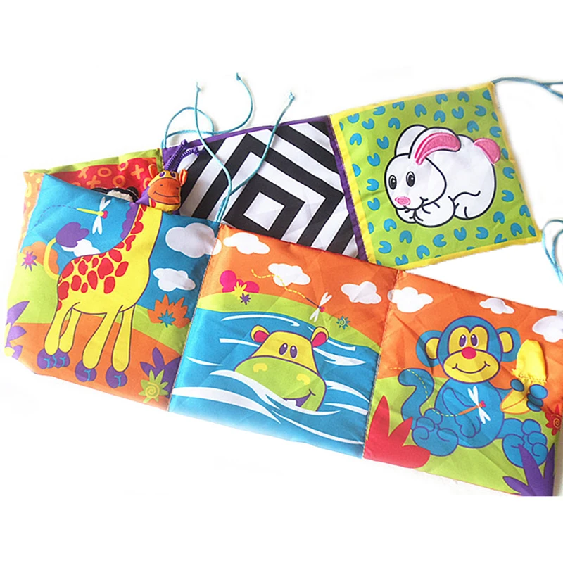 Детская подвесная кроватка с разноцветными узорами | Игрушки и хобби