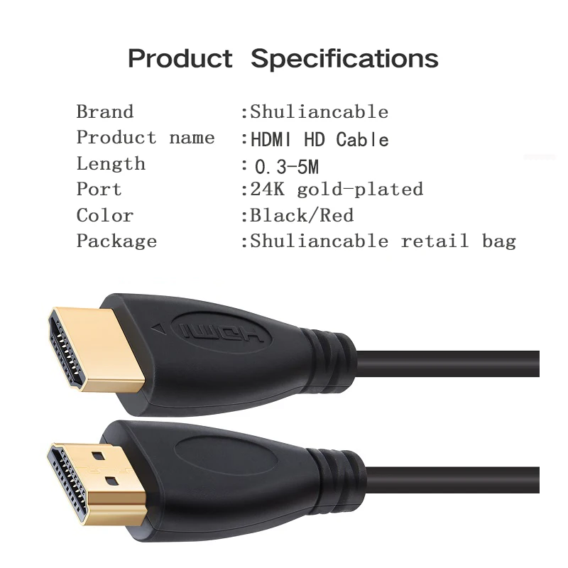 Lungfish HDMI кабель 1080P 3D с Ethernet адаптер для HD TV LCD ноутбука PS3 проектор компьютерный