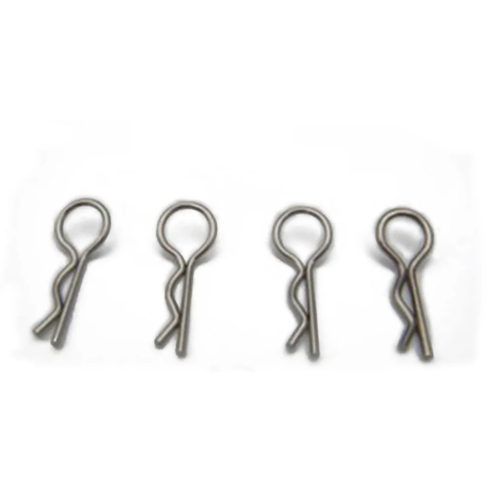 RCAWD 8 шт. зажим для корпуса R Pins 1/8 RC автомобиля HPI HSP Traxxas Axial Kyosho Redcat Himoto пульт