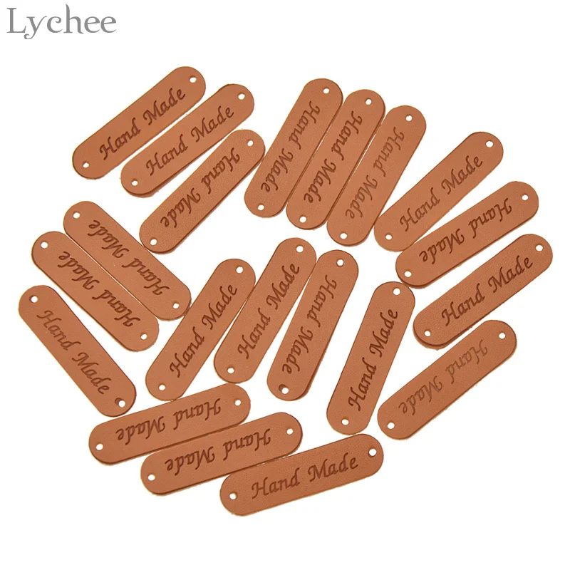 Нашивка в виде этикетки Lychee Life нашивка ручной работы из синтетической