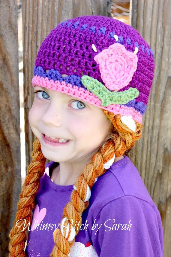 free shipping Queen hat girls children's handmade crochet caps Children 's Princess Girl 100% cotton | Детская одежда и