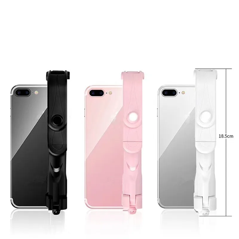 2 IN 1 Wireless Bluetooth Selfie Sticks With Tripod Stand 360 Rotate Button Remote Control Selfiestick For IPhone Android Phones |