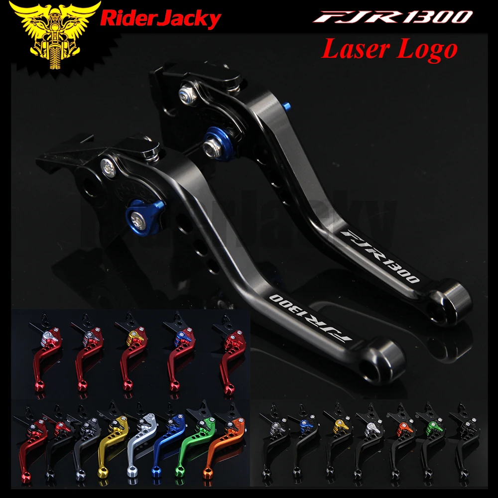 

RiderJacky Motorcycle Accessories Short Brake Clutch Levers For Yamaha FJR 1300 FJR1300 2004-2017 2011 2012 2013 2014 2015 2016