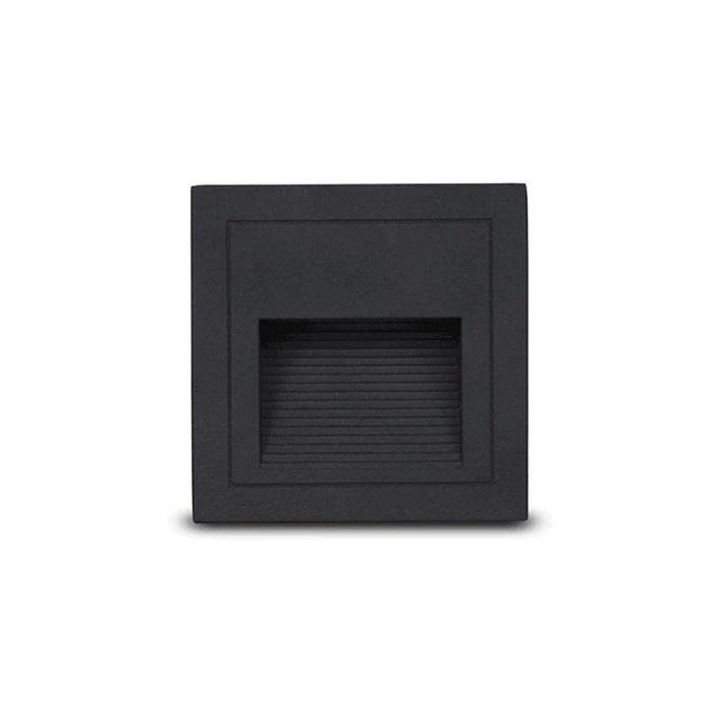 Утопленный угловой настенный светодиодный светильник 3 Вт IP65 85 265 В переменного