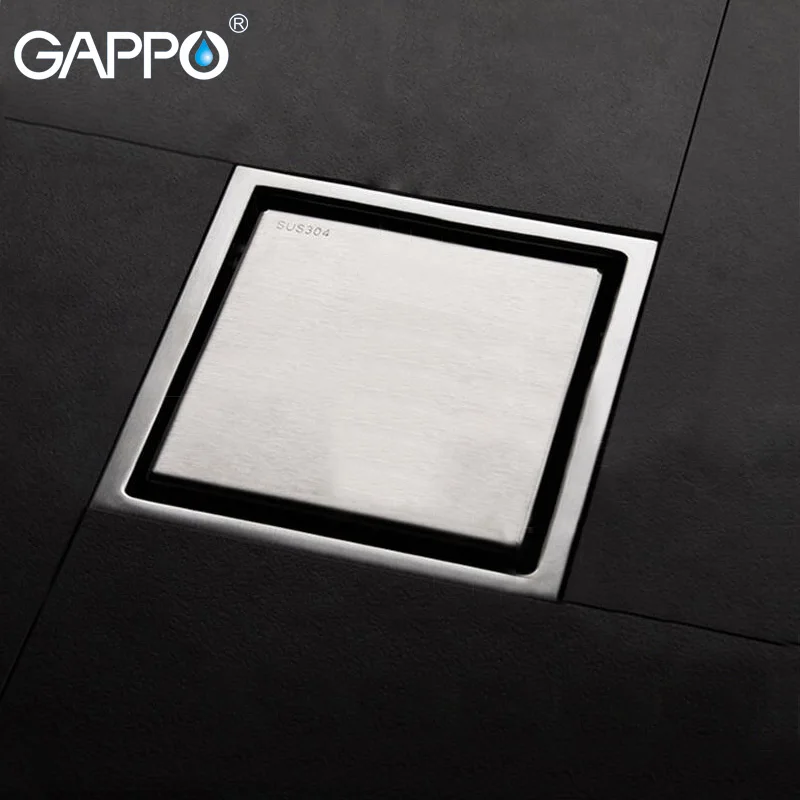 

GAPPO bathroom floor drain Bathtub Shower Drain Floor Strainer stainless steel floor drain shower drain cover plug shower