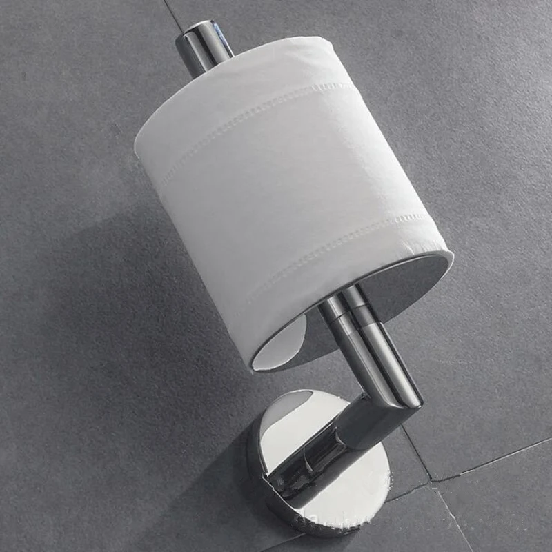 

No Rust Vertical Wall Mounted Storage Box Roll Tissue Cover Home Bathroom and Kitchen Paper Holder