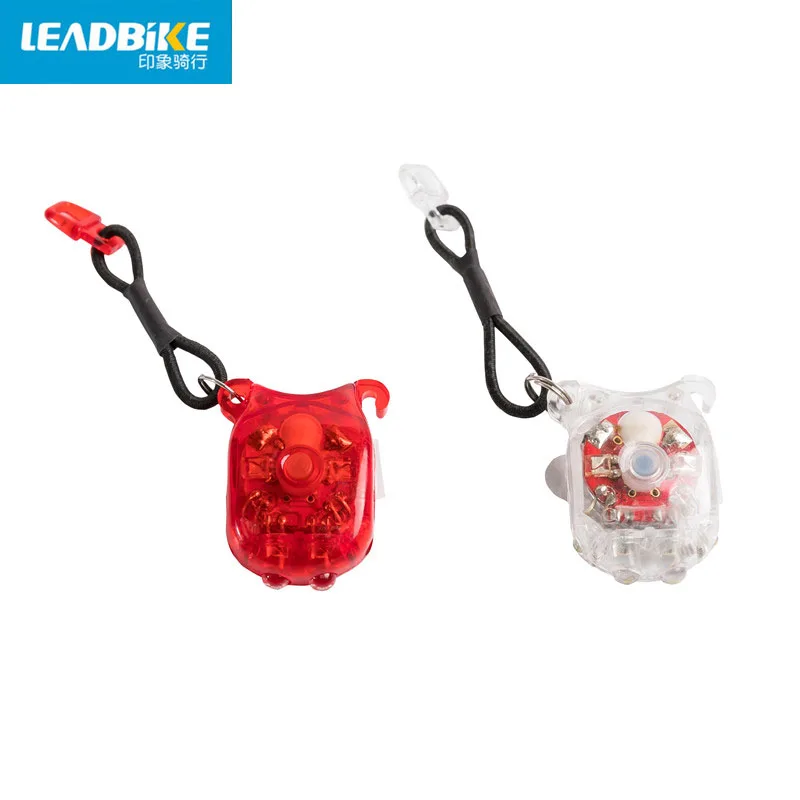 LEADBIKE Велосипедные фары лампа брелок светодиодный свет велосипедных спиц