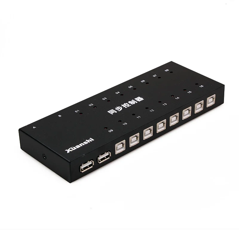 8 портов км синхронизация USB клавиатура мышь синхронное управление Лер KVM