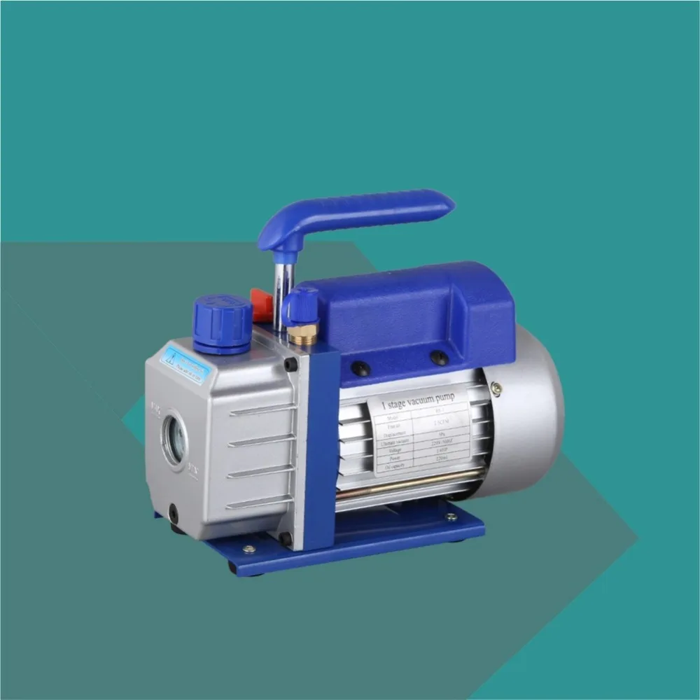Совершенно новый 110V 60HZ 3CFM/220 V 50HZ 2 5 CFMVVV 3CFM одноступенчатый вакуумный насос-1/4HP для
