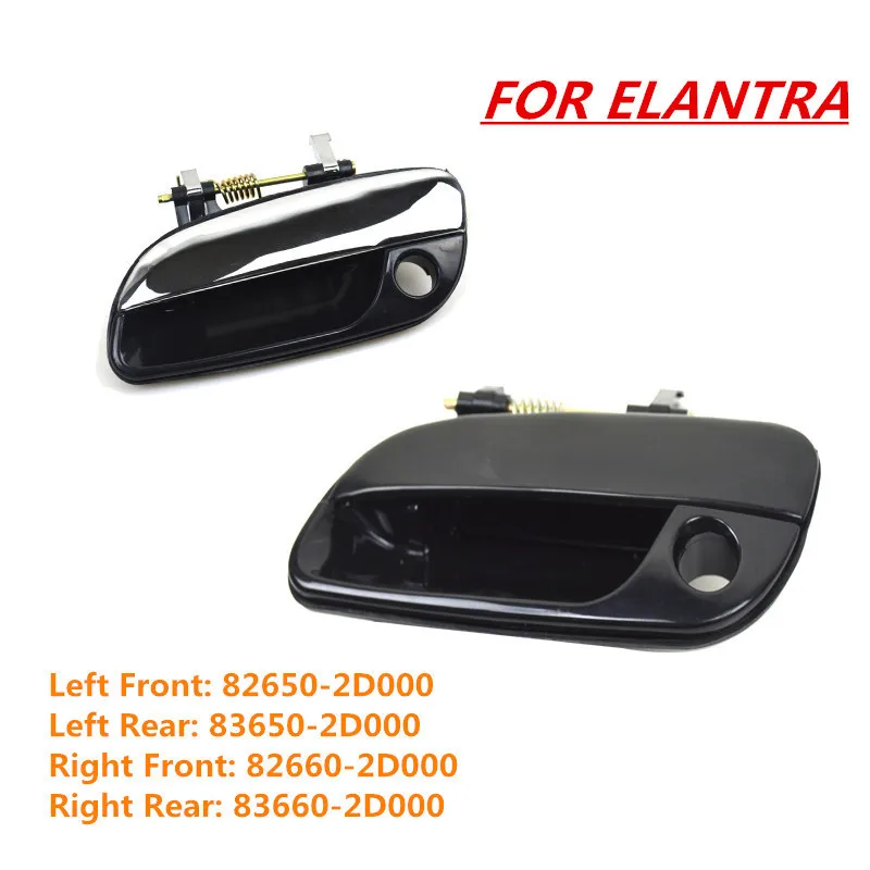 Стайлинг автомобиля Assy для Hyundai Elantra 2001 05 внешняя дверная ручка часть № 82650/660 2D000