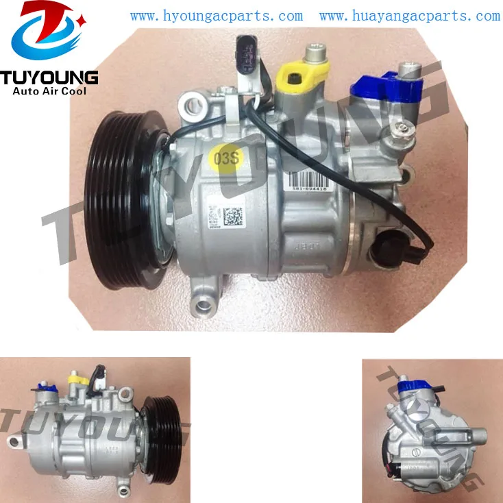 

Компрессор кондиционера для Audi A4 2,0 447280-7032 4472808820 8T0260805F 6SAS14C