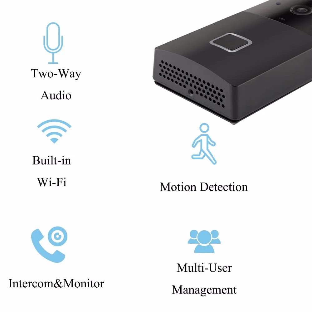 Камера видеонаблюдения SOOCOO B10 Wi Fi HD камера безопасности дверной звонок в режиме