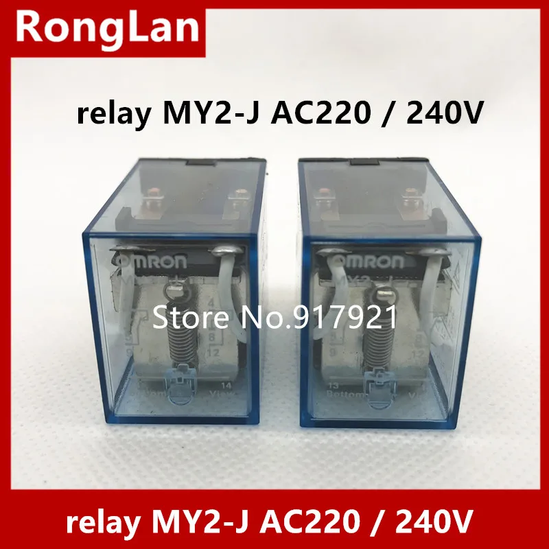 

[ZOB] 100% Новый оригинальный OMRON Omron Реле MY2-J AC220/240 В заводские магазины -- 20 шт./лот